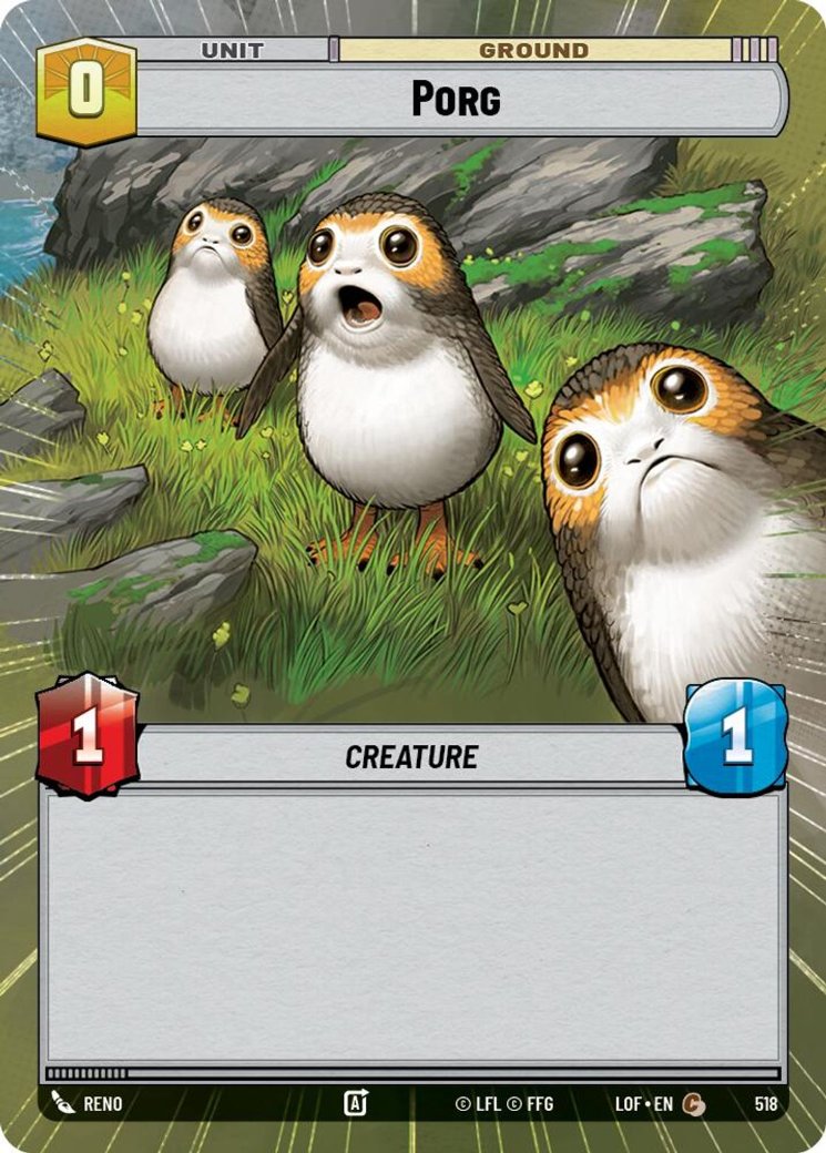 Porg, Legends of the Force · 518