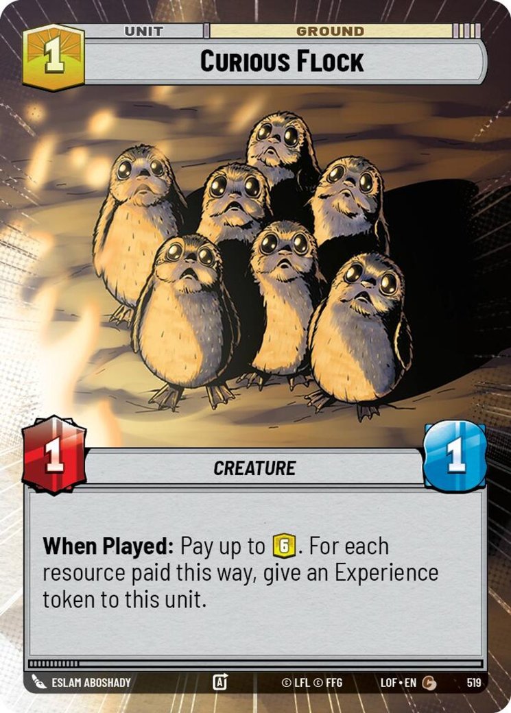 Curious Flock, Legends of the Force · 519