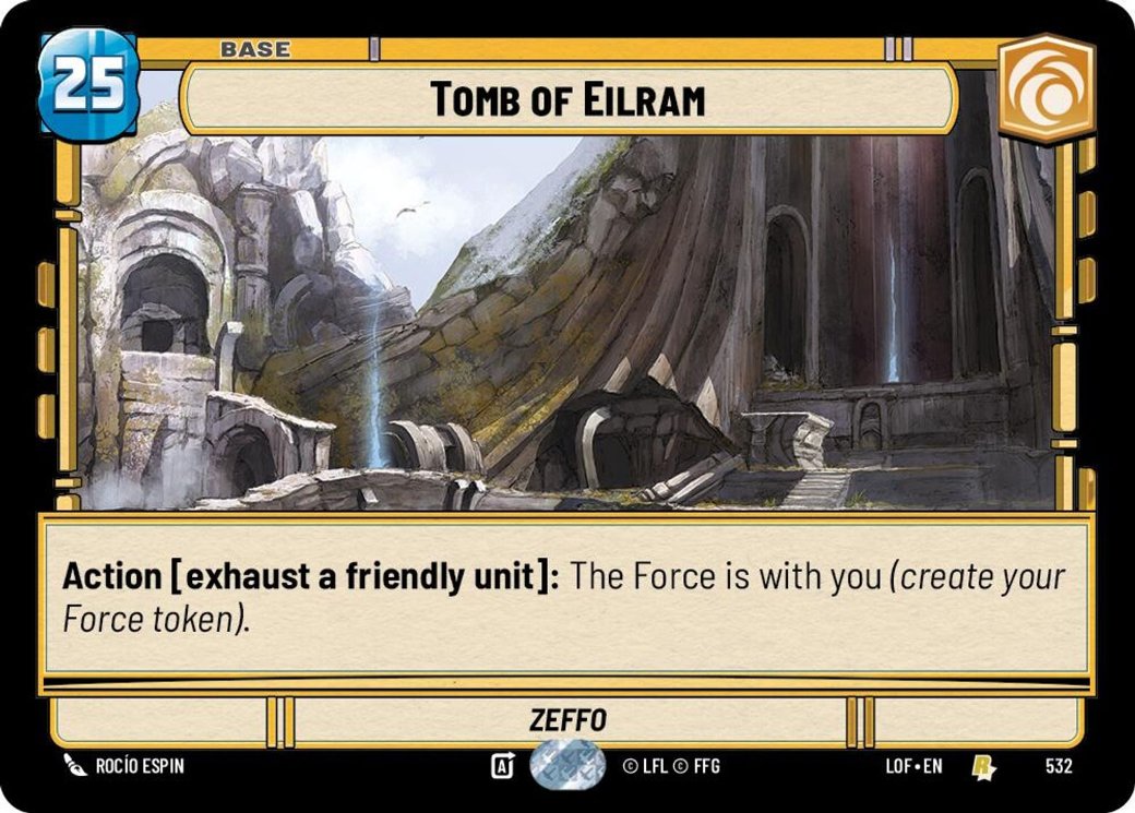 Tomb of Eilram, Legends of the Force · 532