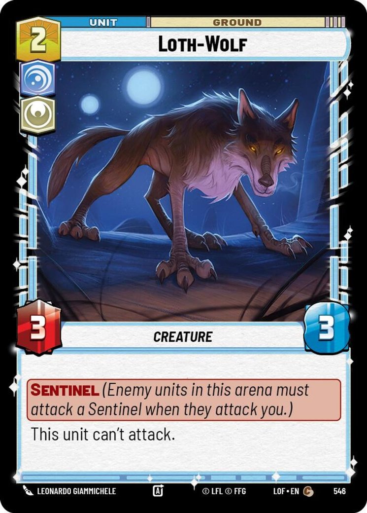 Loth-Wolf, Legends of the Force · 546