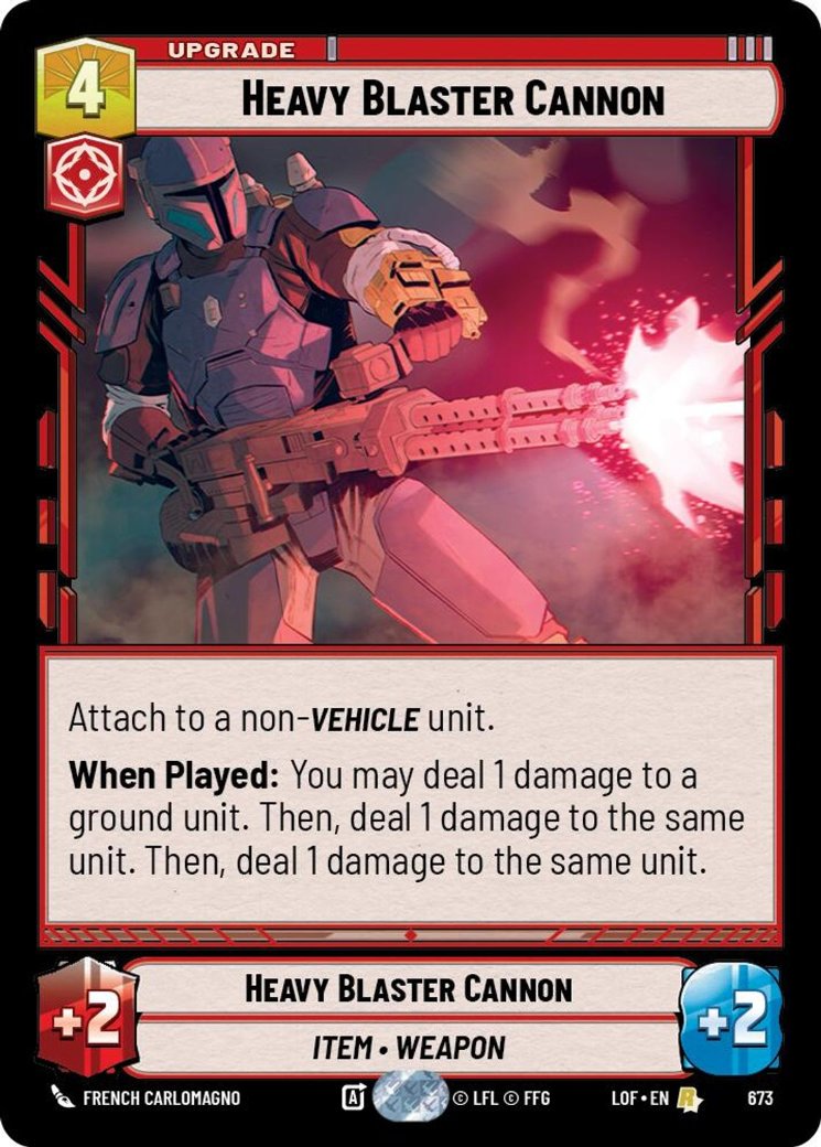 Heavy Blaster Cannon, Legends of the Force · 673