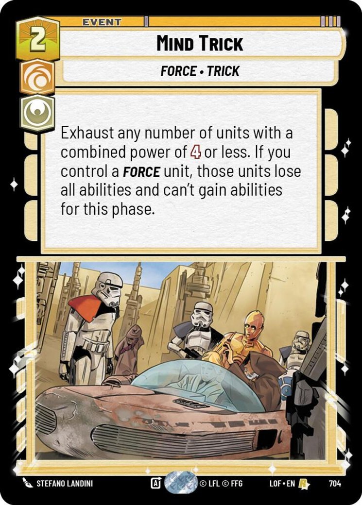 Mind Trick, Legends of the Force · 704