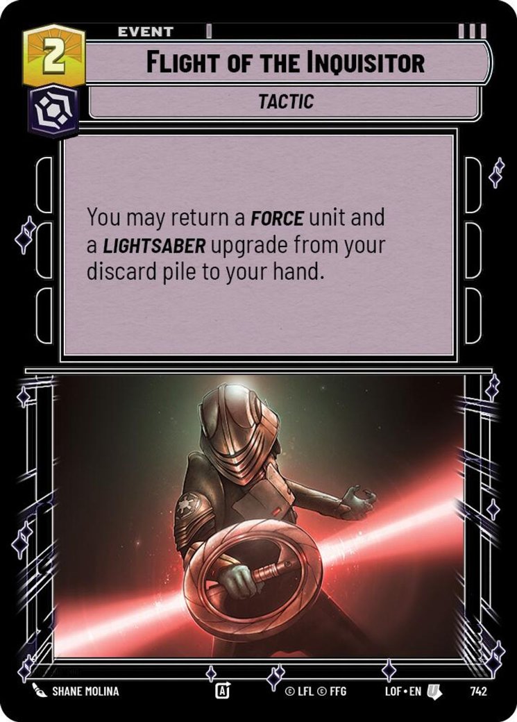 Flight of the Inquisitor, Legends of the Force · 742