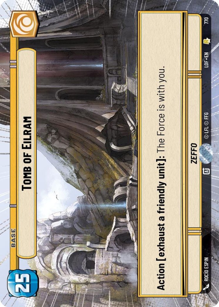 Tomb of Eilram, Legends of the Force · 770