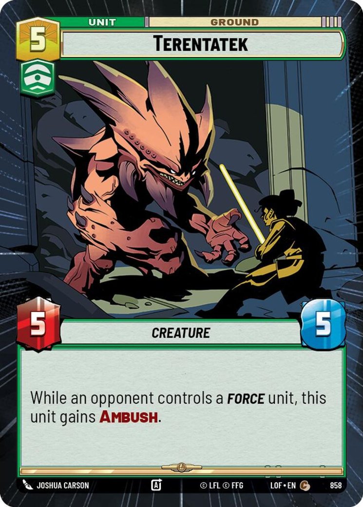 Terentatek, Legends of the Force · 858