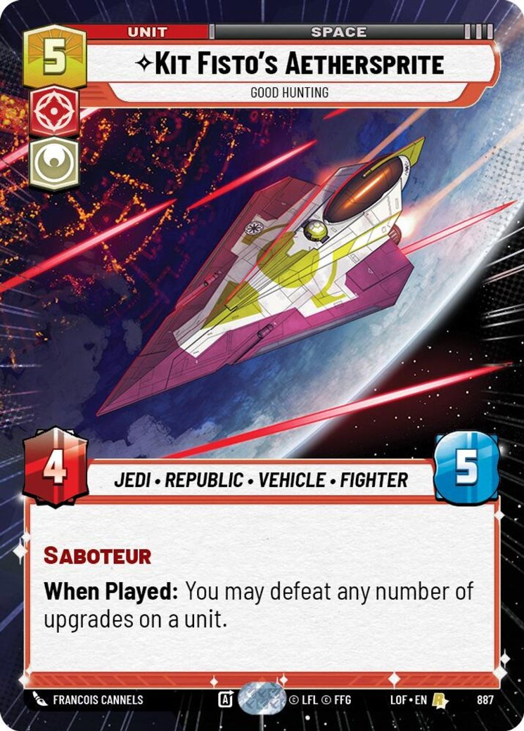 Kit Fisto's Aethersprite - Good Hunting, Legends of the Force · 887
