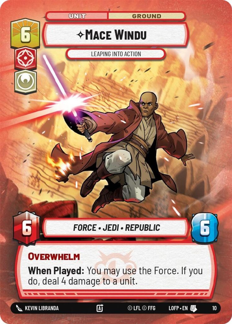 Mace Windu - Leaping into Action, Legends of the Force: Weekly Play Promos · 10
