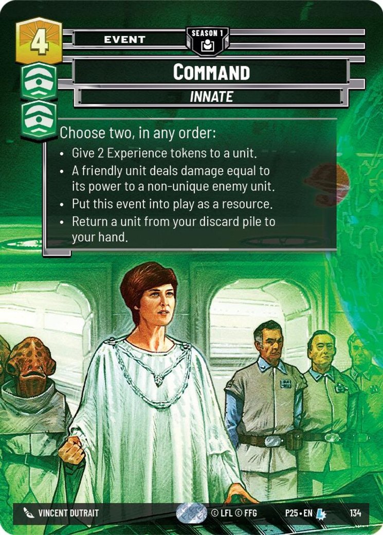 Command, Sector and Regional Promos: Season 1 · 134