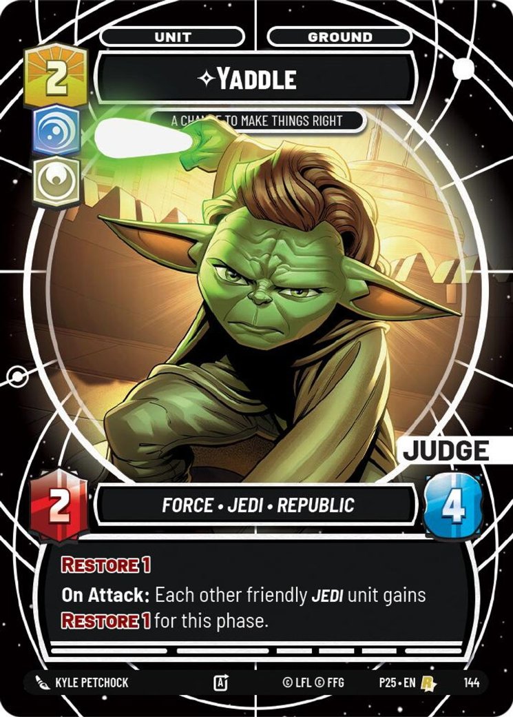 Yaddle - A Chance To Make Things Right, Judge Promos · 144