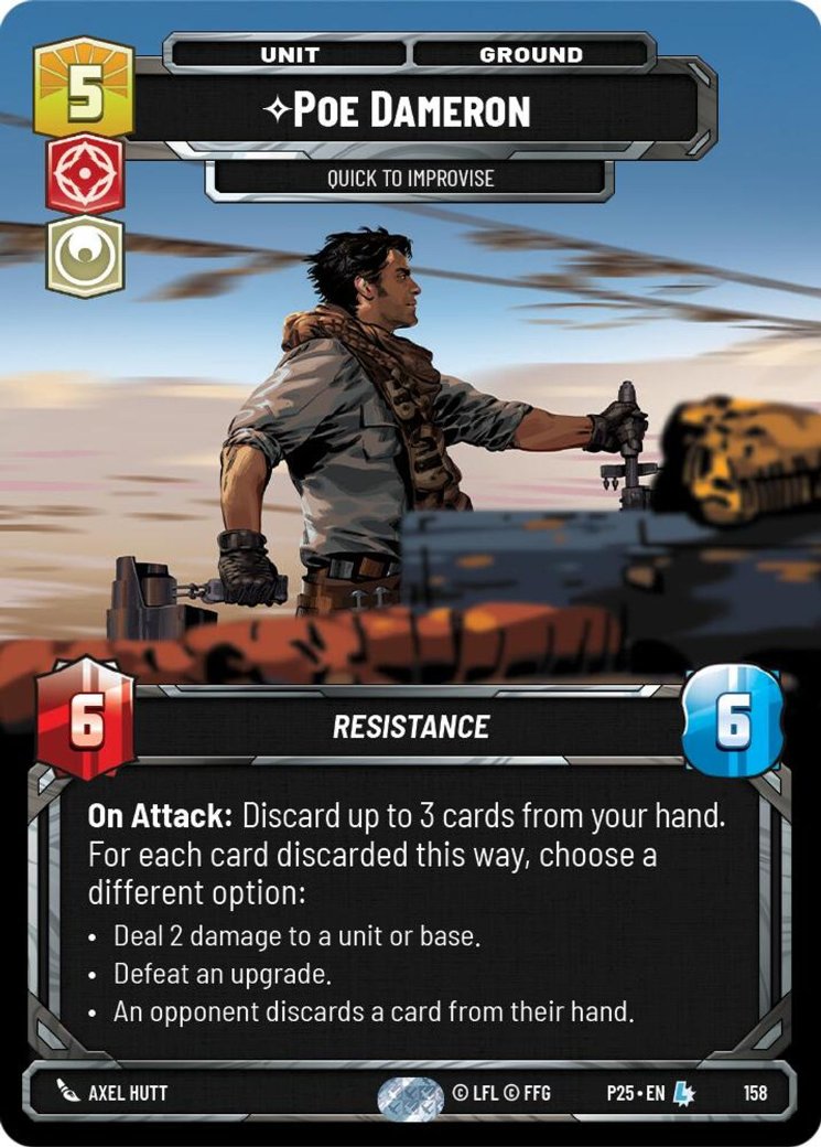 Poe Dameron - Quick to Improvise, Sector and Regional Promos: Season 1 · 158