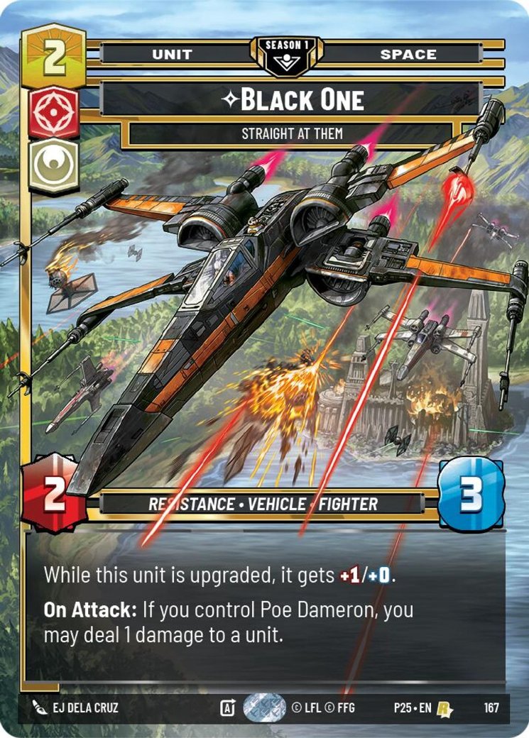 Black One - Straight At Them, Sector and Regional Promos: Season 1 · 167