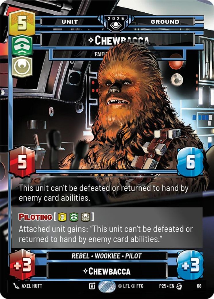 Chewbacca - Faithful First Mate, Organized Play Promos · 68