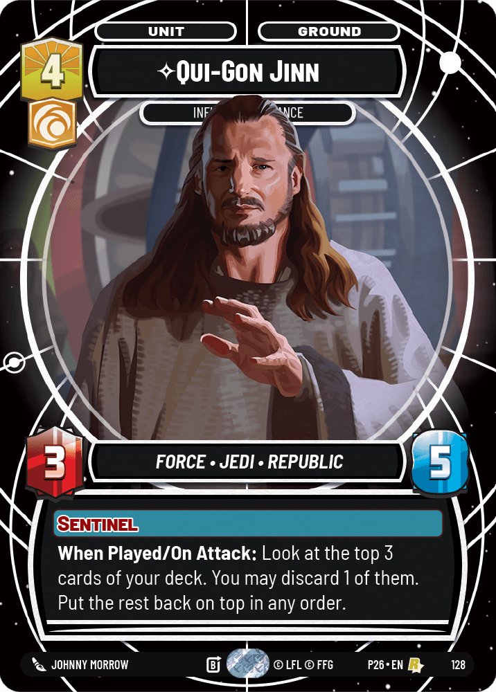 Qui-Gon Jinn - Influencing Chance, Galactic Championship 2026 · 128