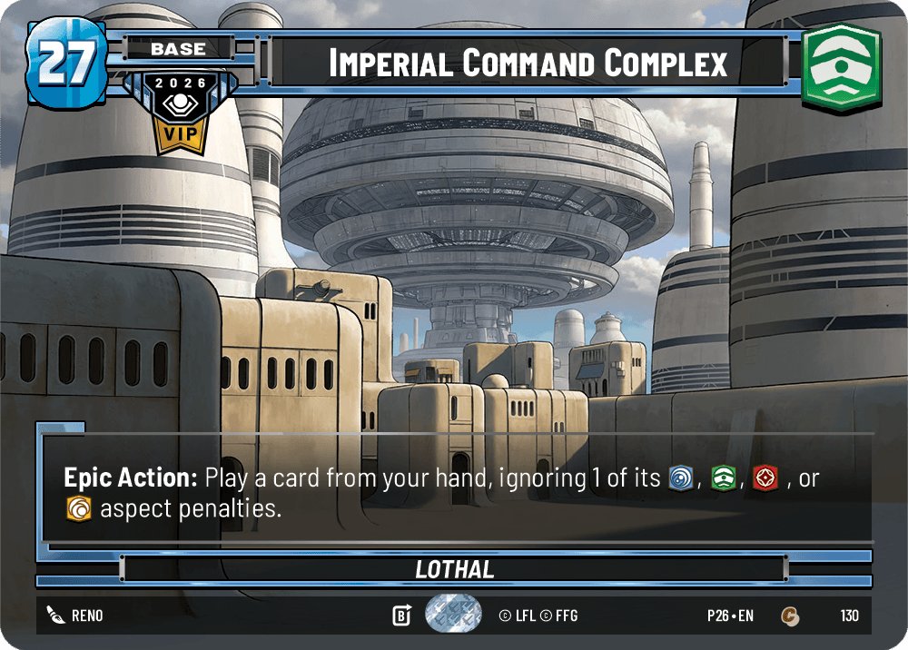 Imperial Command Complex, Galactic Championship 2026 · 130
