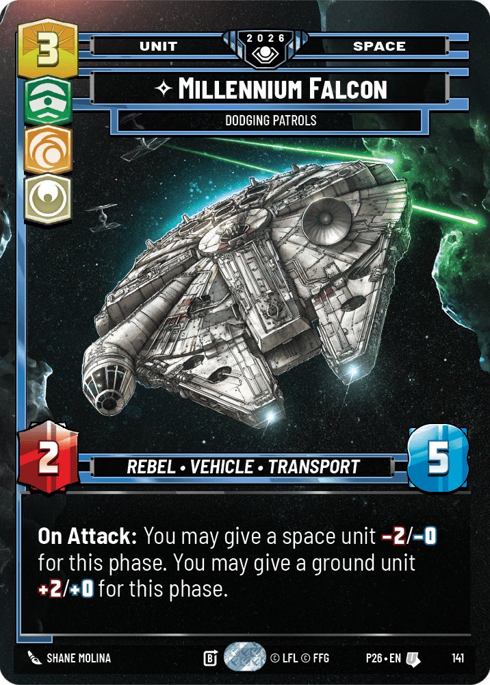Millennium Falcon - Dodging Patrols, Galactic Championship 2026 · 141