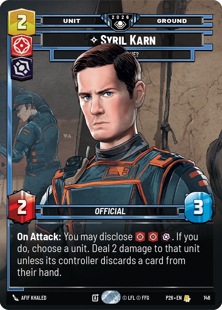 Syril Karn - Where Is He?, Galactic Championship 2026 · 146