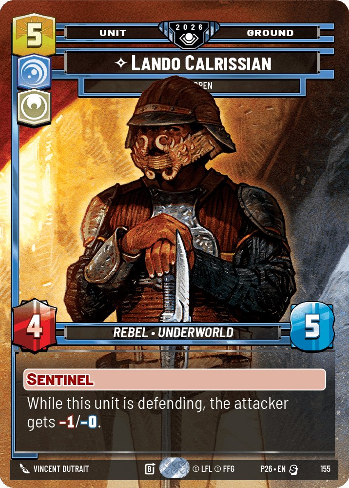 Lando Calrissian - Eyes Open, Galactic Championship 2026 · 155