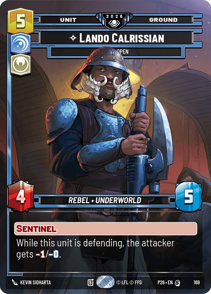 Lando Calrissian - Eyes Open, Galactic Championship 2026 · 169