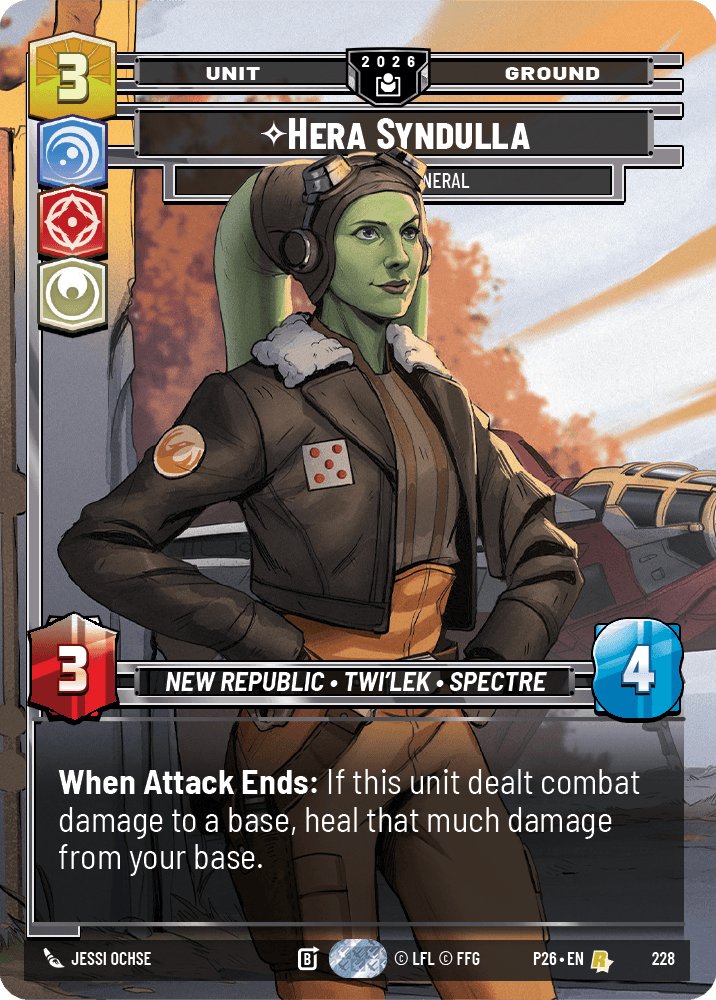 Hera Syndulla - Renegade General, Sector and Regional Promos: Season 2 · 228