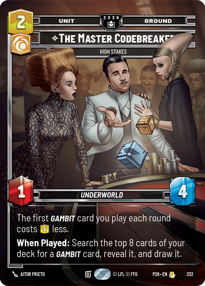 The Master Codebreaker - High Stakes, Sector and Regional Promos: Season 2 · 232