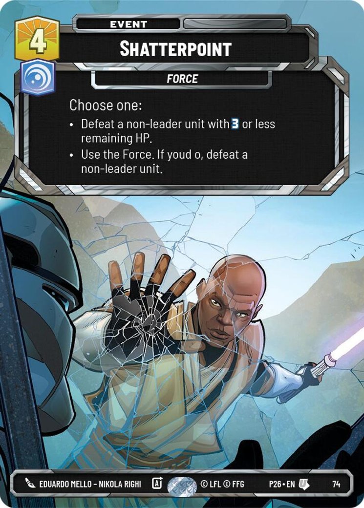 Shatterpoint, Sector and Regional Promos: Season 1 · 74