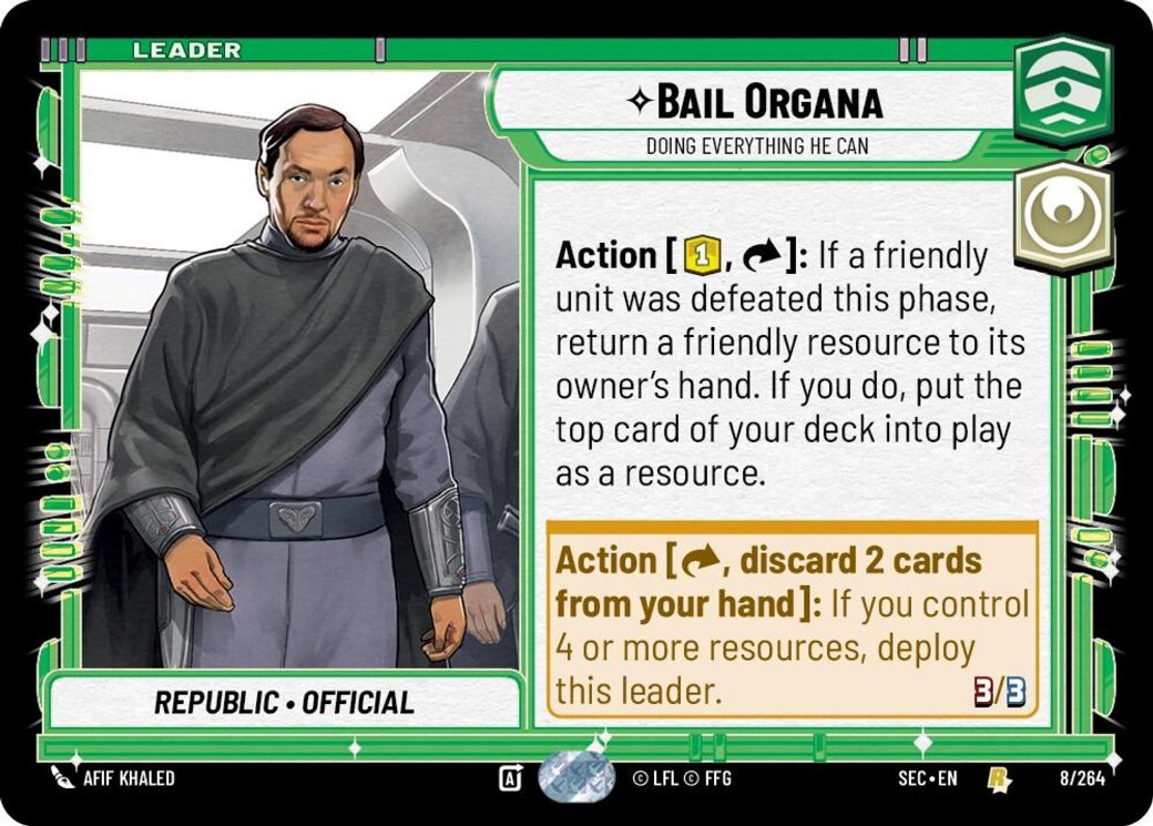 Bail Organa - Doing Everything He Can, Secrets of Power · 8/264