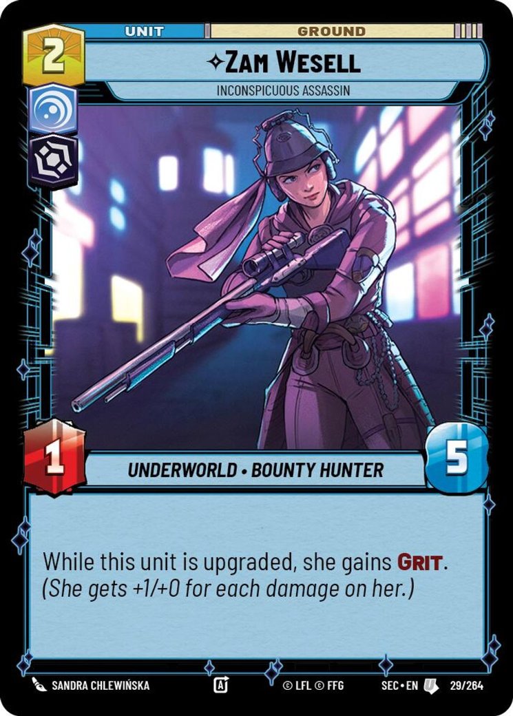 Zam Wesell - Inconspicuous Assassin, Secrets of Power · 29/264