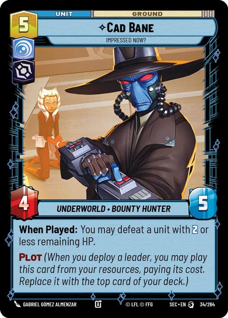 Cad Bane - Impressed Now?, Secrets of Power · 34/264