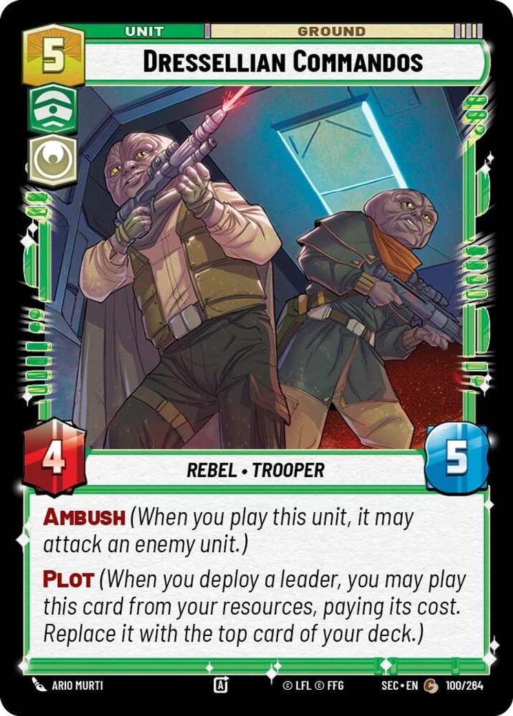 Dressellian Commandos, Secrets of Power · 100/264