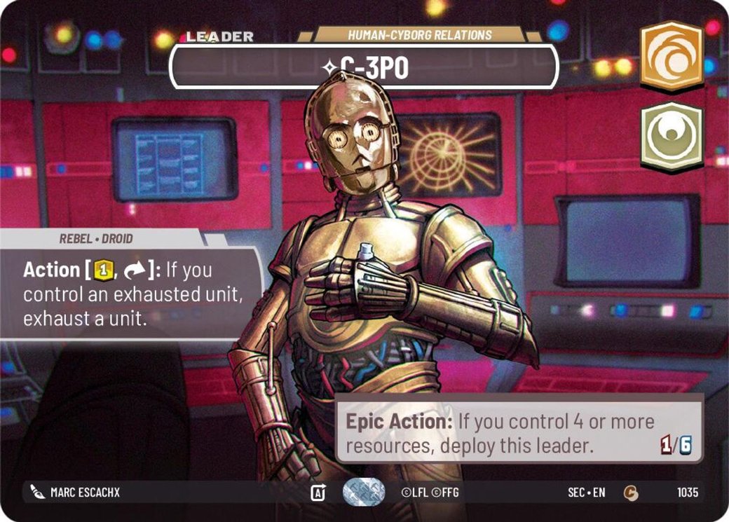 C-3PO - Human-Cyborg Relations, Secrets of Power · 1035