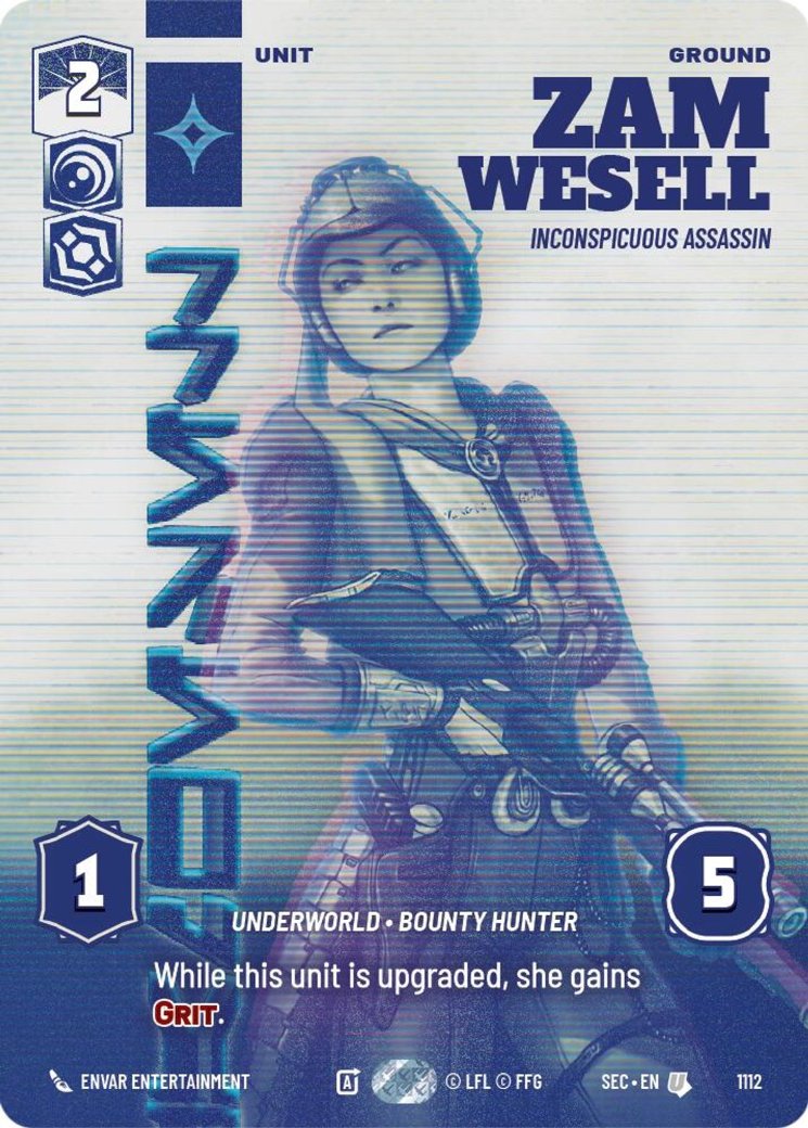 Zam Wesell - Inconspicuous Assassin, Secrets of Power · 1112