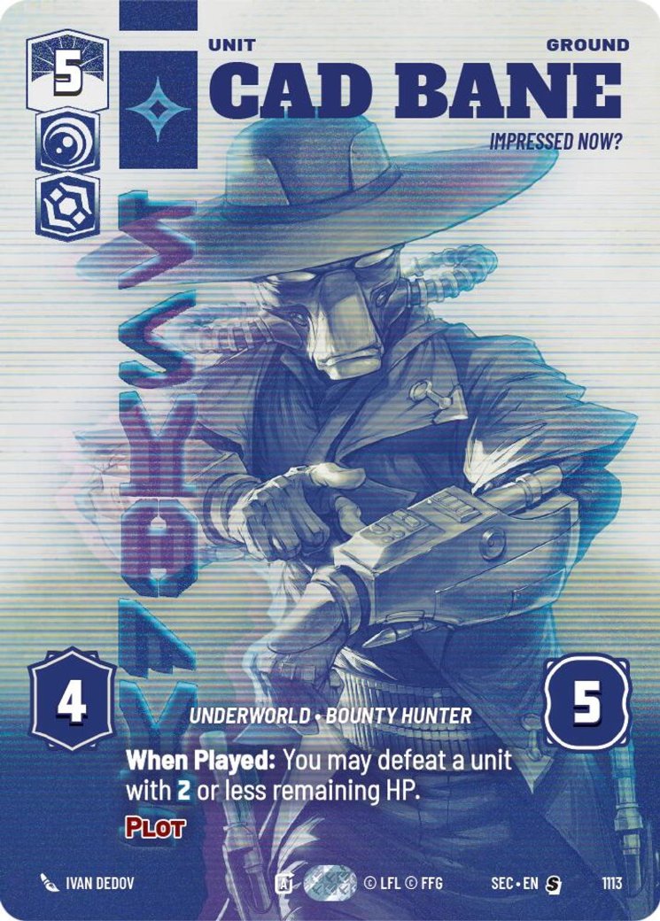 Cad Bane - Impressed Now?, Secrets of Power · 1113