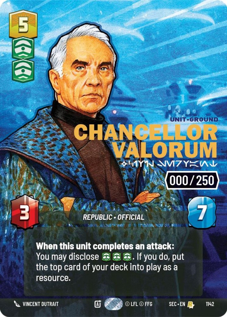 Chancellor Valorum - Civil Servant, Secrets of Power · 1142