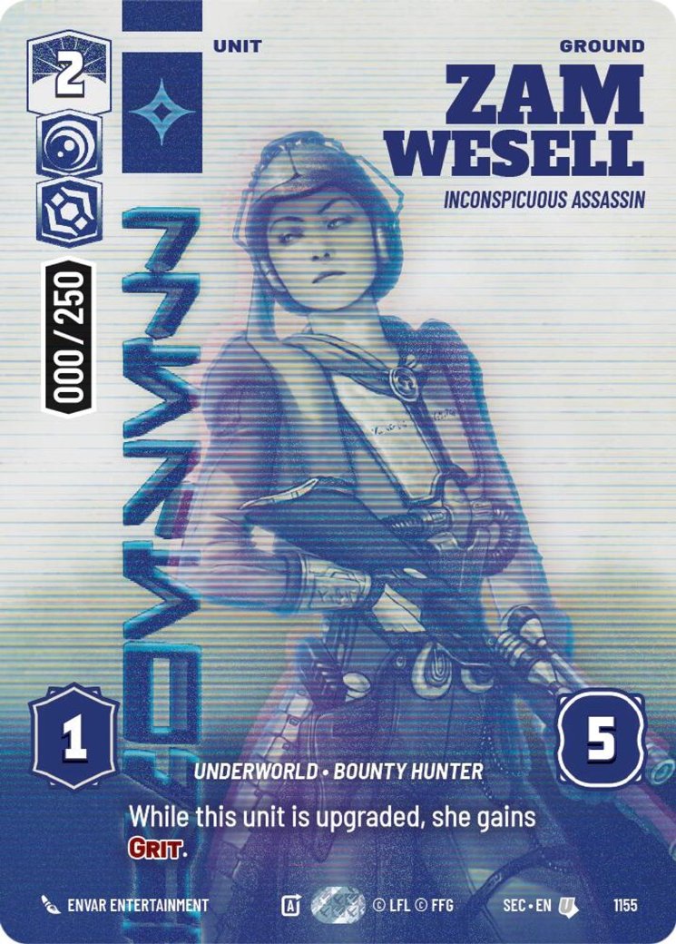 Zam Wesell - Inconspicuous Assassin, Secrets of Power · 1155