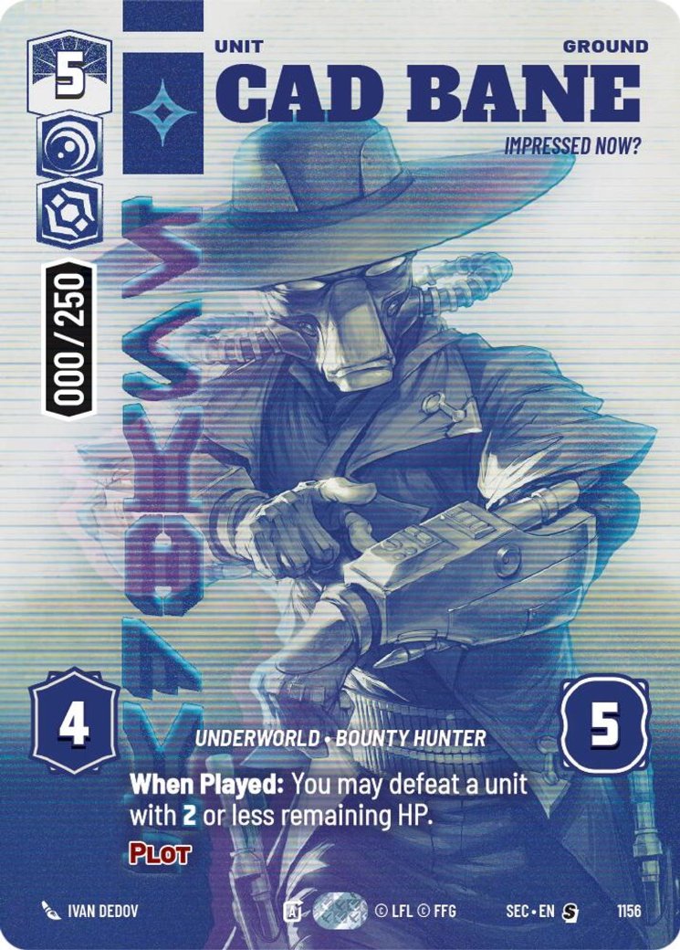 Cad Bane - Impressed Now?, Secrets of Power · 1156