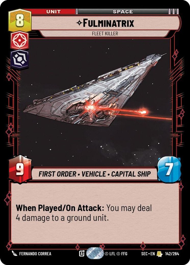 Fulminatrix - Fleet Killer, Secrets of Power · 142/264