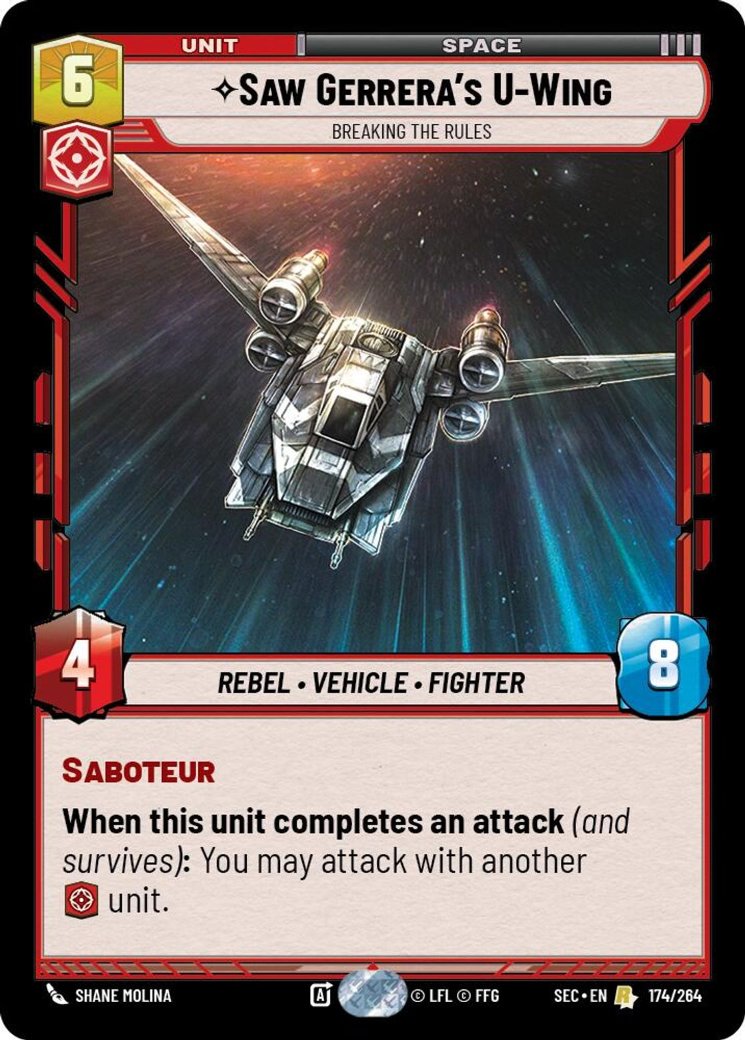 Saw Gerrera's U-Wing - Breaking the Rules, Secrets of Power · 174/264