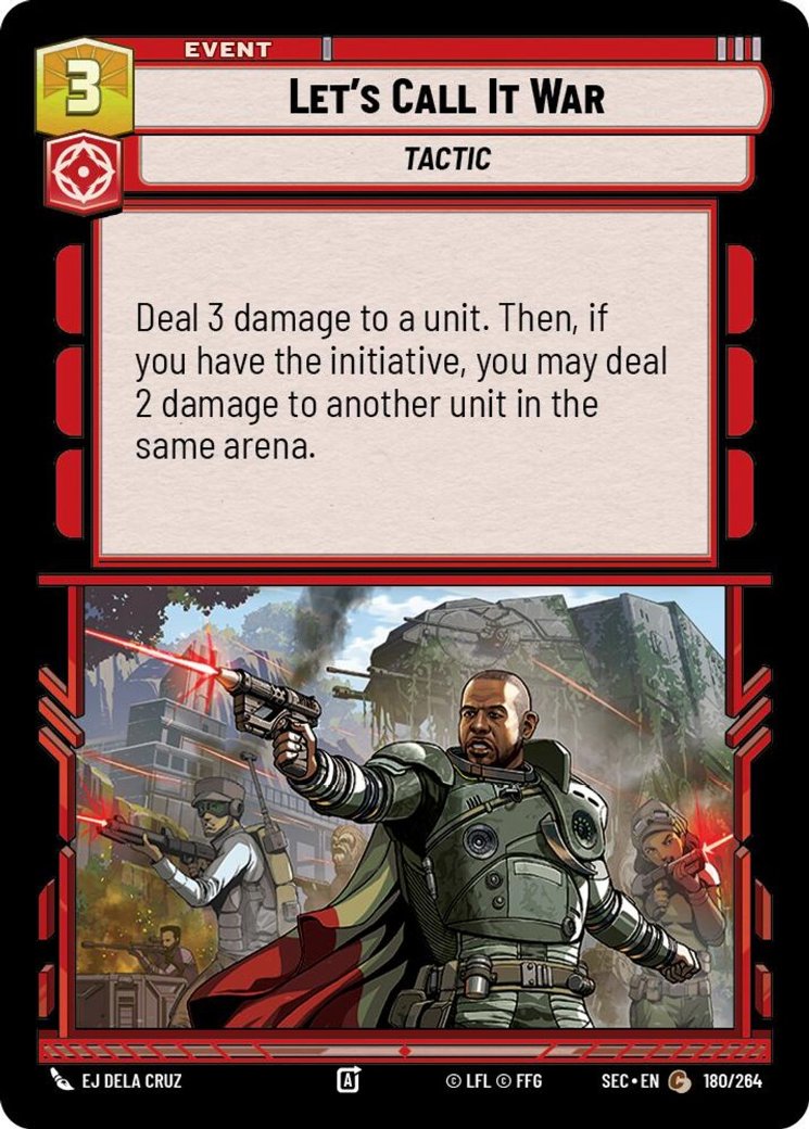 Let's Call It War, Secrets of Power · 180/264