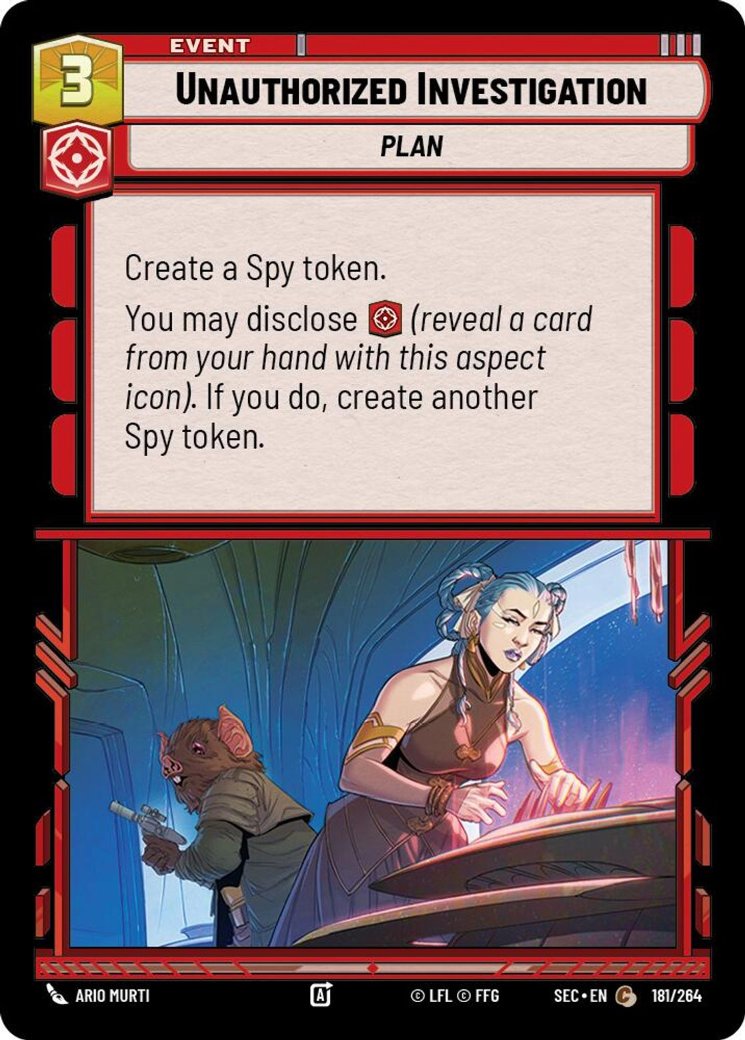 Unauthorized Investigation, Secrets of Power · 181/264