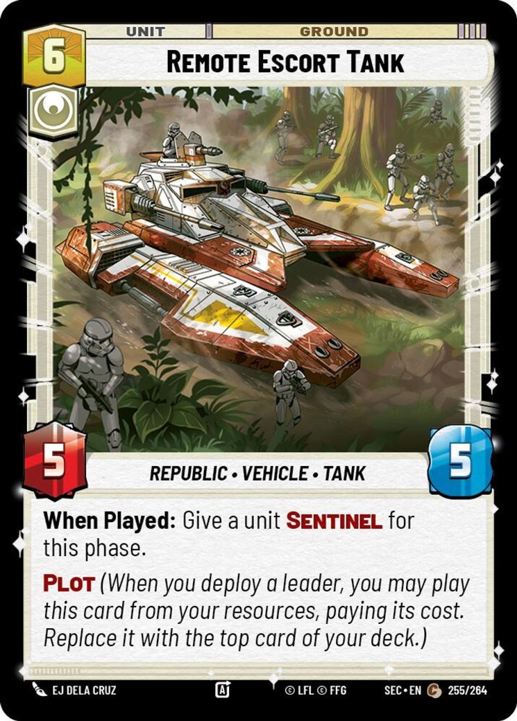 Remote Escort Tank, Secrets of Power · 255/264