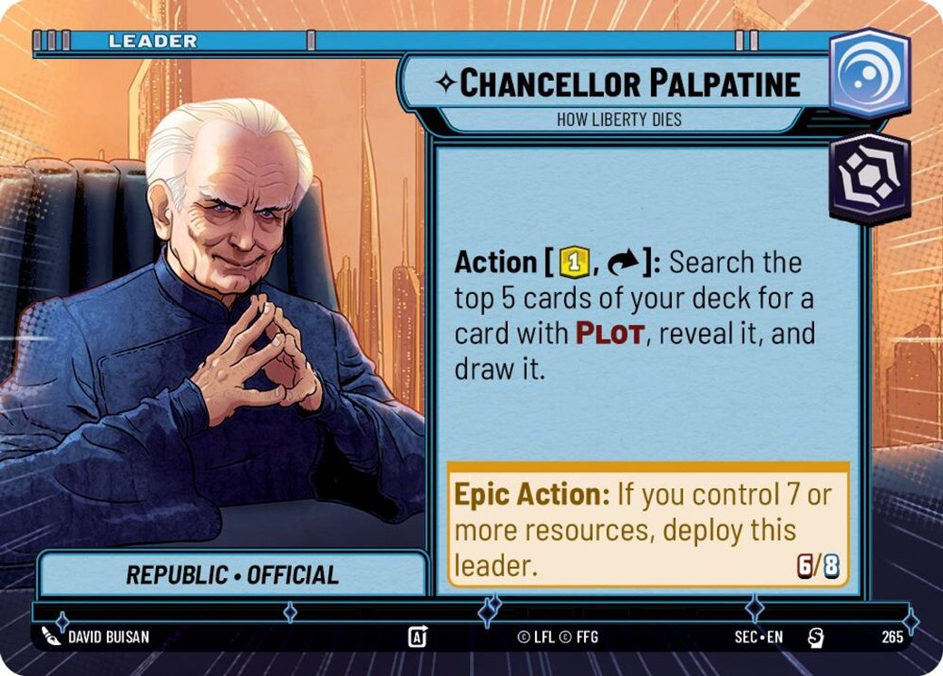 Chancellor Palpatine - How Liberty Dies, Secrets of Power · 265