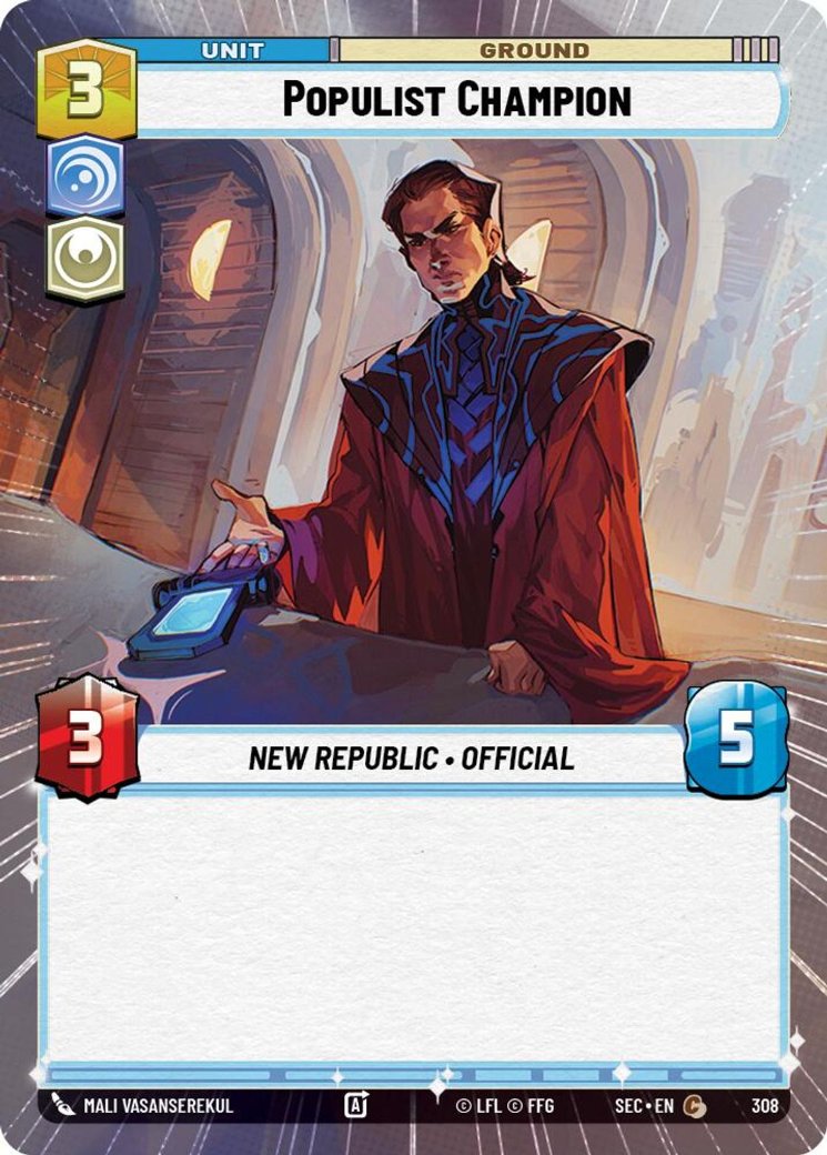 Populist Champion, Secrets of Power · 308
