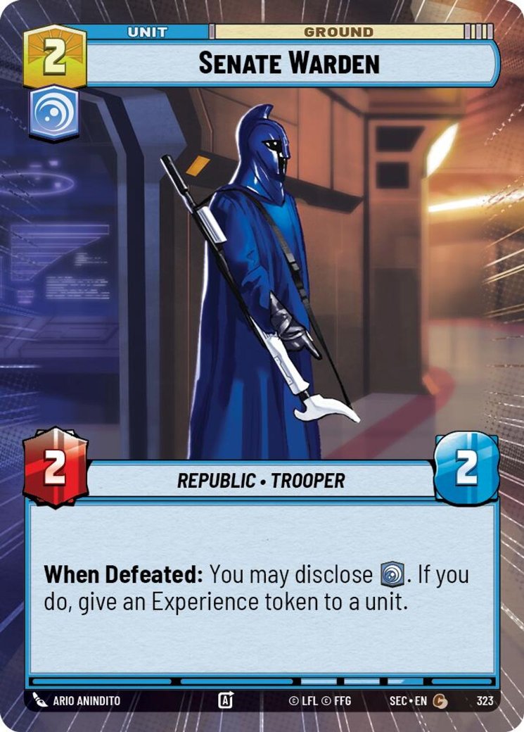 Senate Warden, Secrets of Power · 323