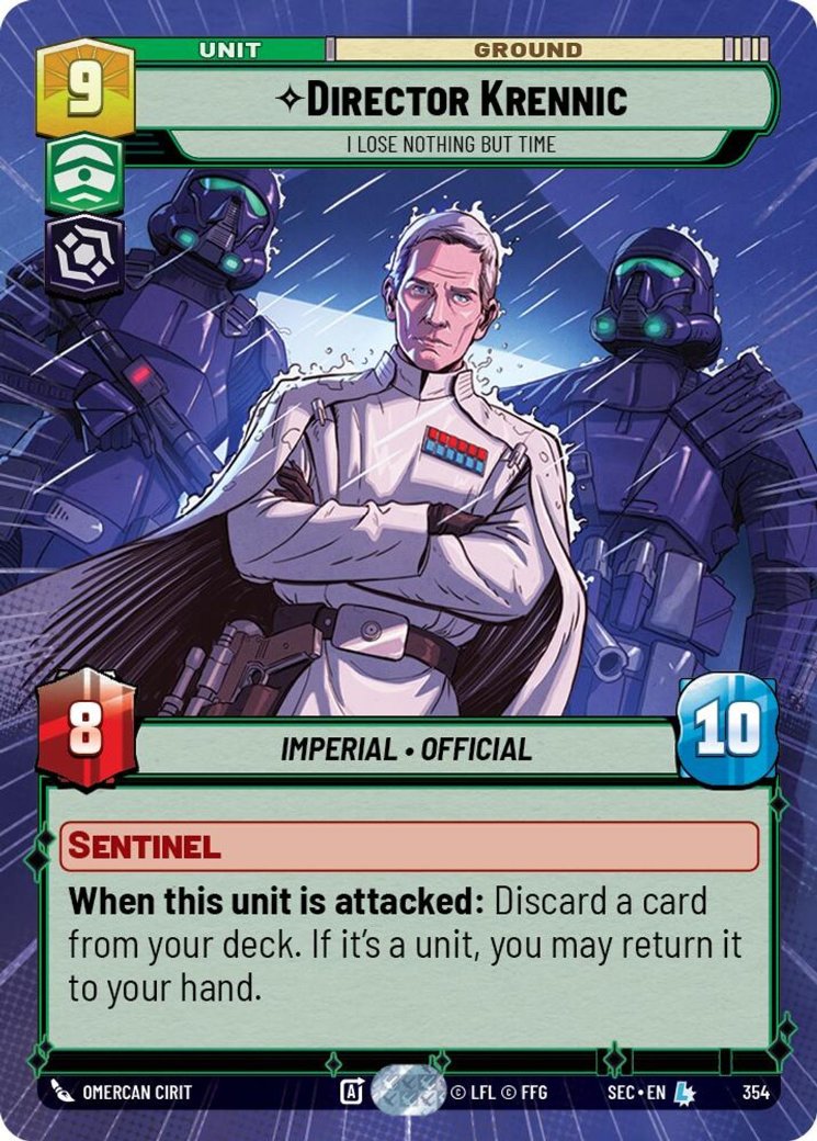Director Krennic - I Lose Nothing But Time, Secrets of Power · 354