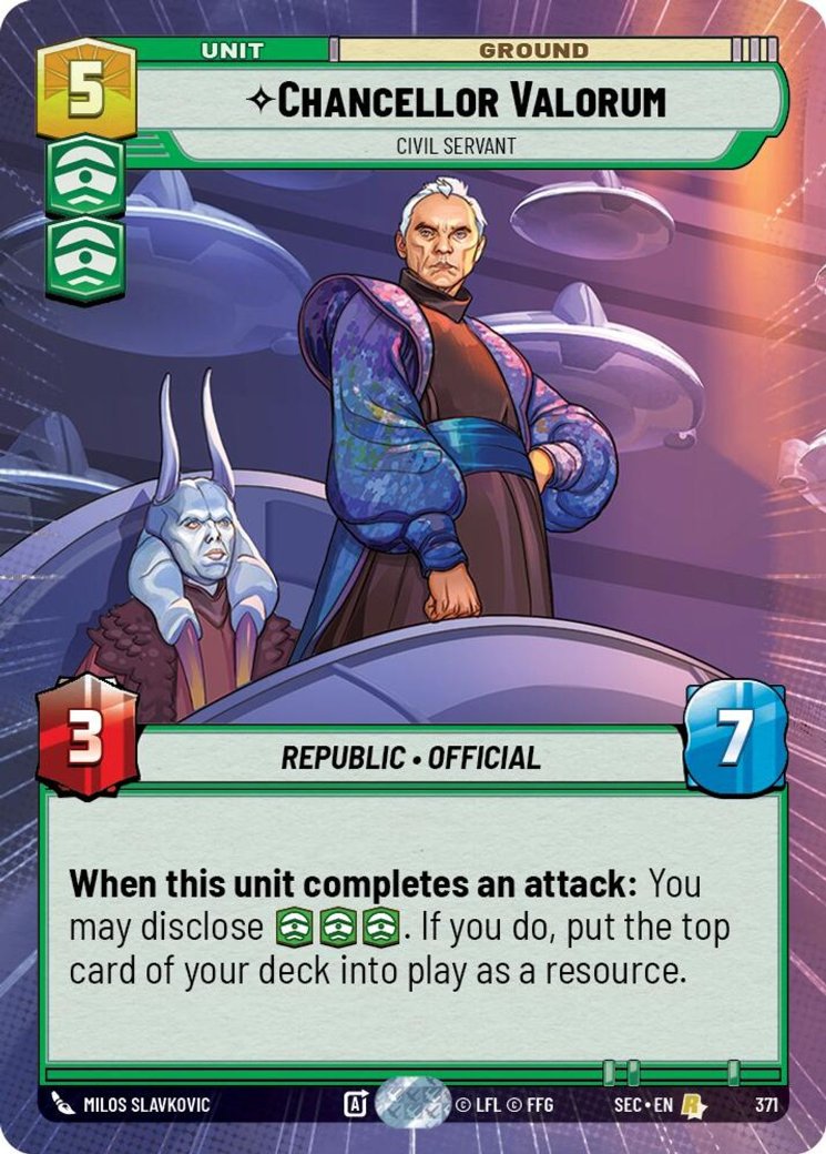 Chancellor Valorum - Civil Servant, Secrets of Power · 371