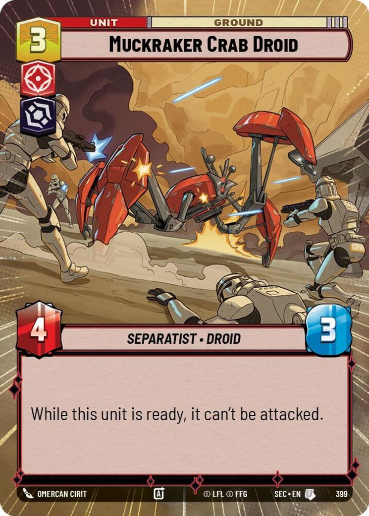 Muckraker Crab Droid, Secrets of Power · 399