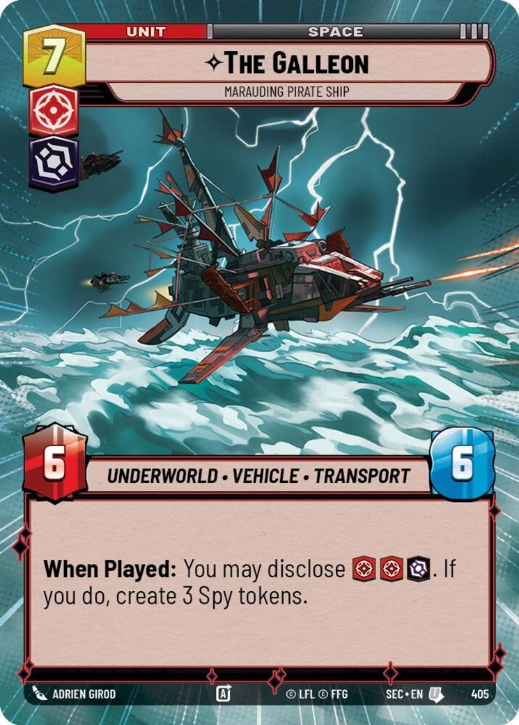 The Galleon - Marauding Pirate Ship, Secrets of Power · 405
