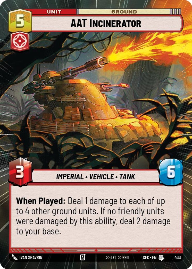 AAT Incinerator, Secrets of Power · 433