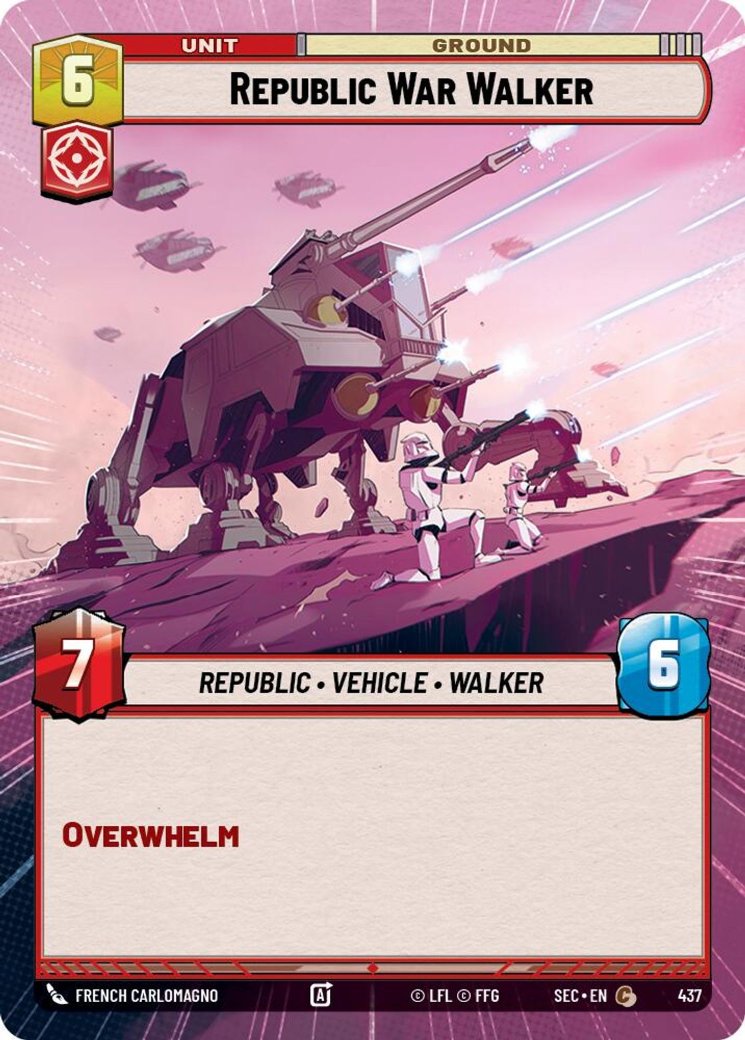 Republic War Walker, Secrets of Power · 437