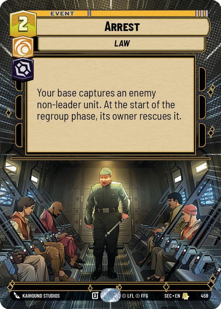 Arrest, Secrets of Power · 459